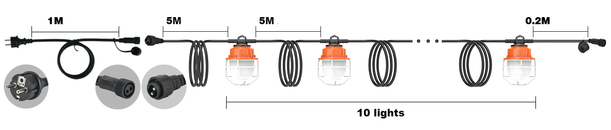 werfverlichting werflamp lichtslang