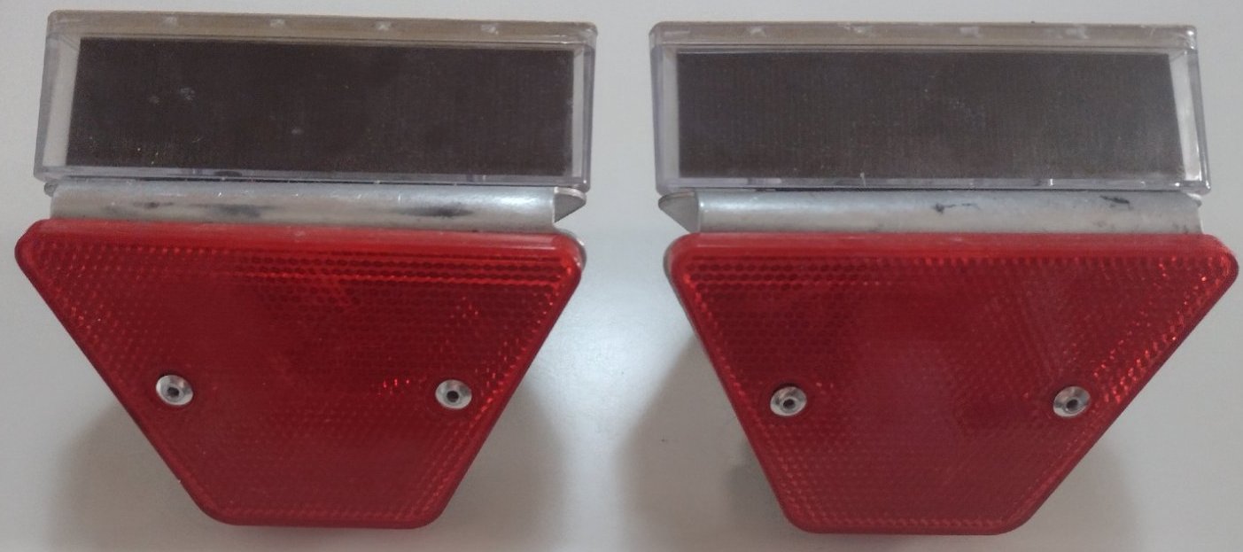 veiligheid in het verkeer met knipperende leds alert maken van bestuurders