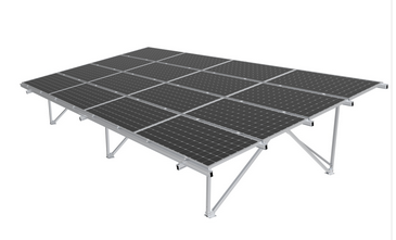 structures mécaniques pour installations photovoltaïques au sol