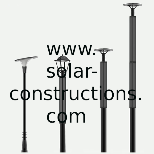 Parc et promenade lumiere parcours illuminé lanterne solaire lumiere moderne