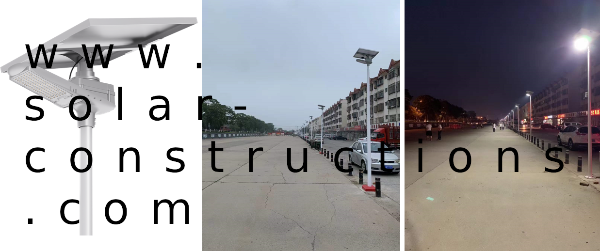 lumiere public avec batterie éclairage public intelligent Autonome