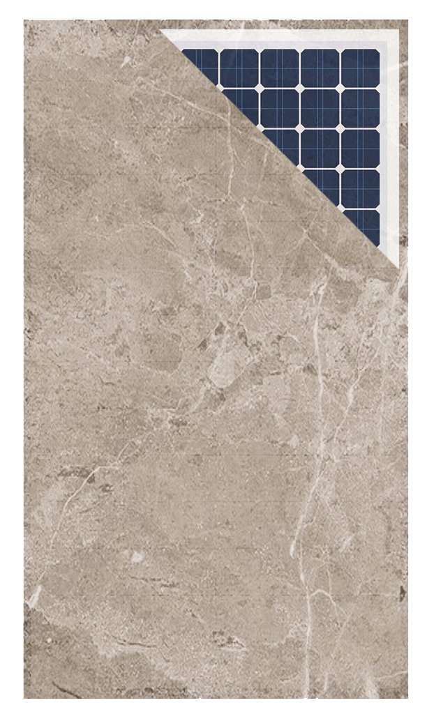 facade solaire avec panneaux photovoltaique