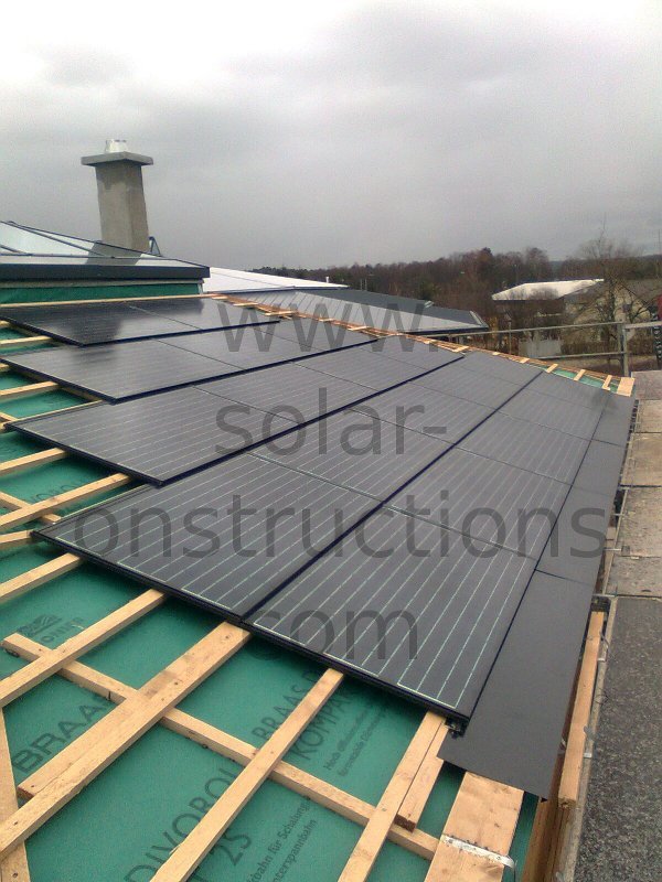 geintegreerde zonnepanelen systeem dakgeïntegreerde zonnepanelen