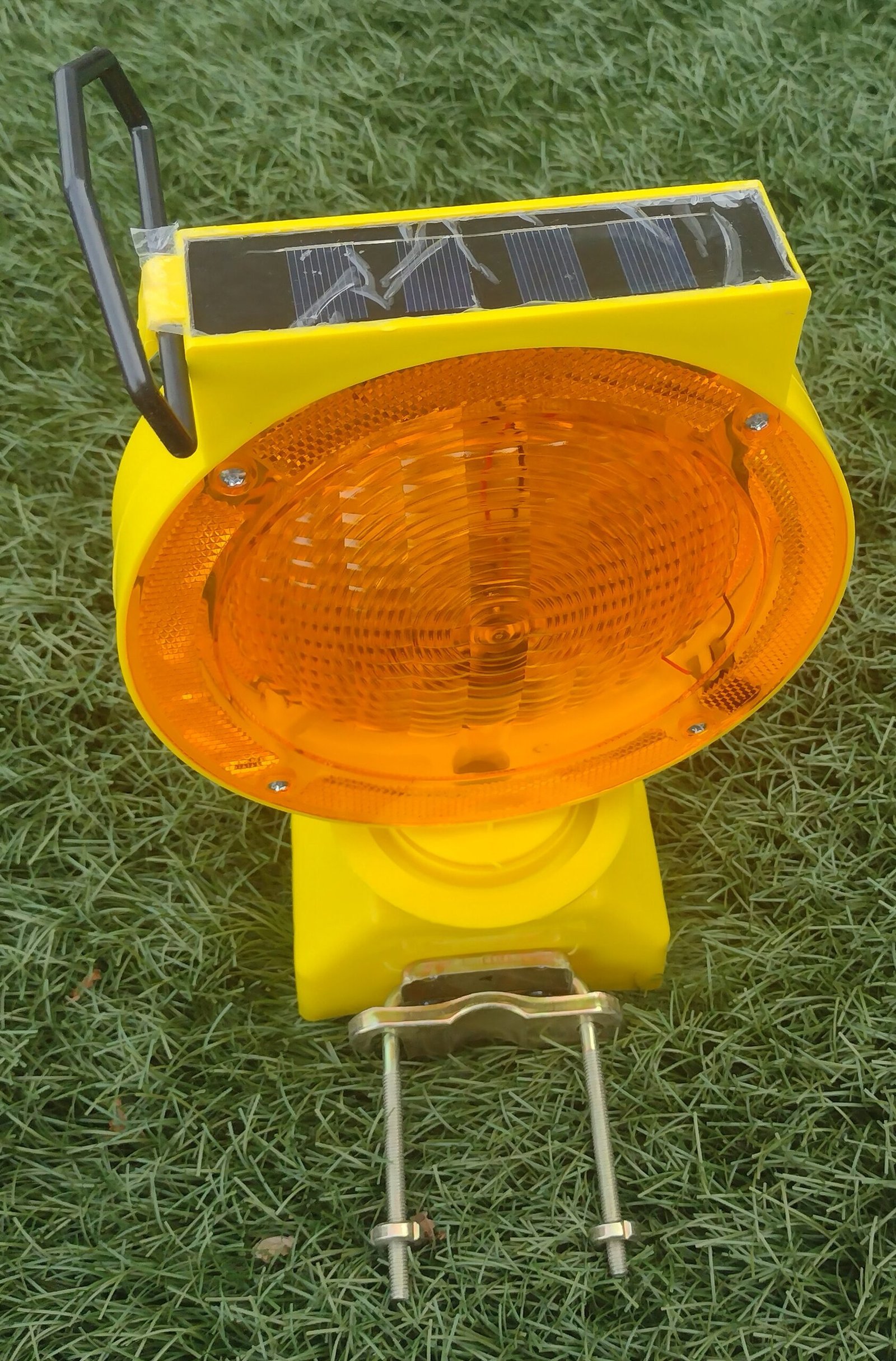 Warnleuchte blinkender Signalgeber Gelb