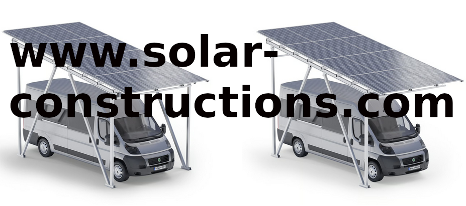 ombrieres photovoltaique pour voiture ou camion