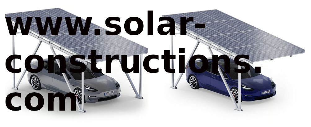 ombrieres photovoltaique pour voitures ou camions