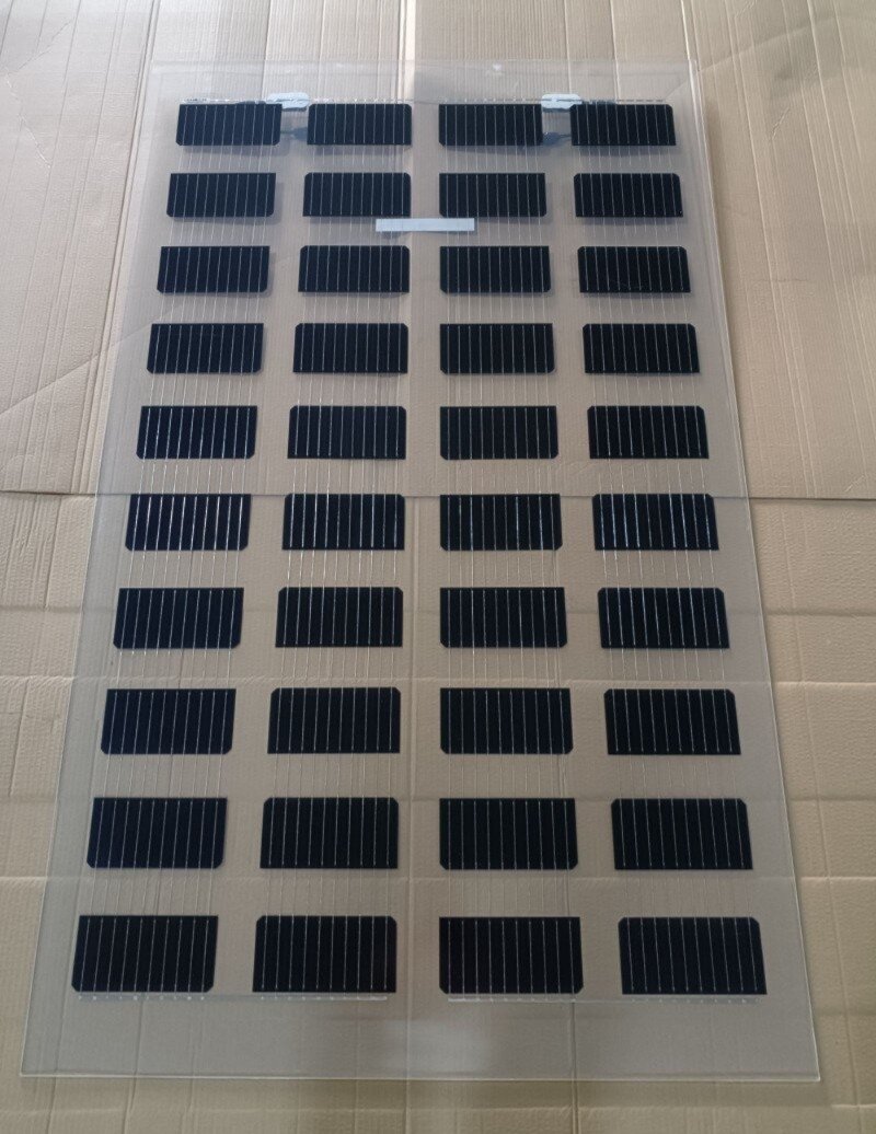 panneau solaire transparent panneau solaire translucide