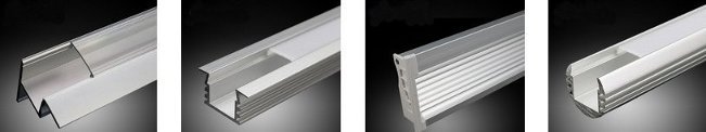 Profilés-aluminium-encastrés-LED-tubes