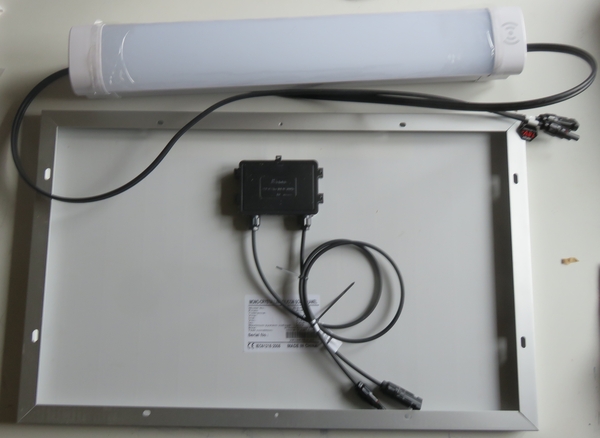 LED tube solar sensor
