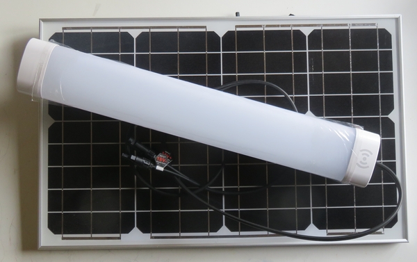 eclairage led solaire autonome tube tl energie renouvelable