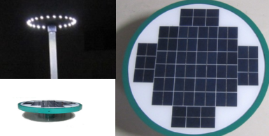 lumiere autonome led solaire batterie lithium-ion