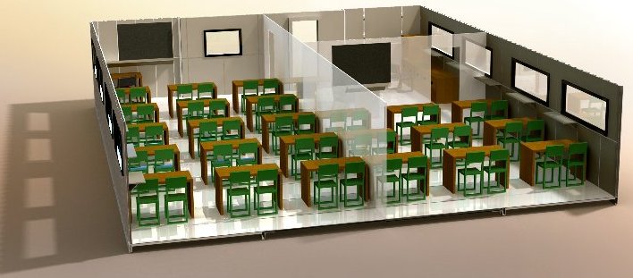 modulair klaslokaal