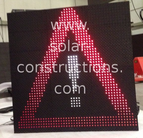 led variable message sign