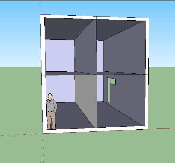 Example of a modular house 