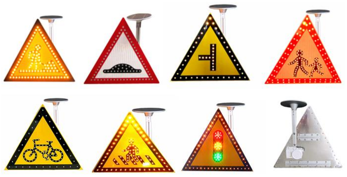 Panneaux de signalisation solaires à LED avec des performances normales  réfléchissantes - Acheter le produit Panneaux de signalisation solaires à  LED avec des performances normales réfléchissantes sur